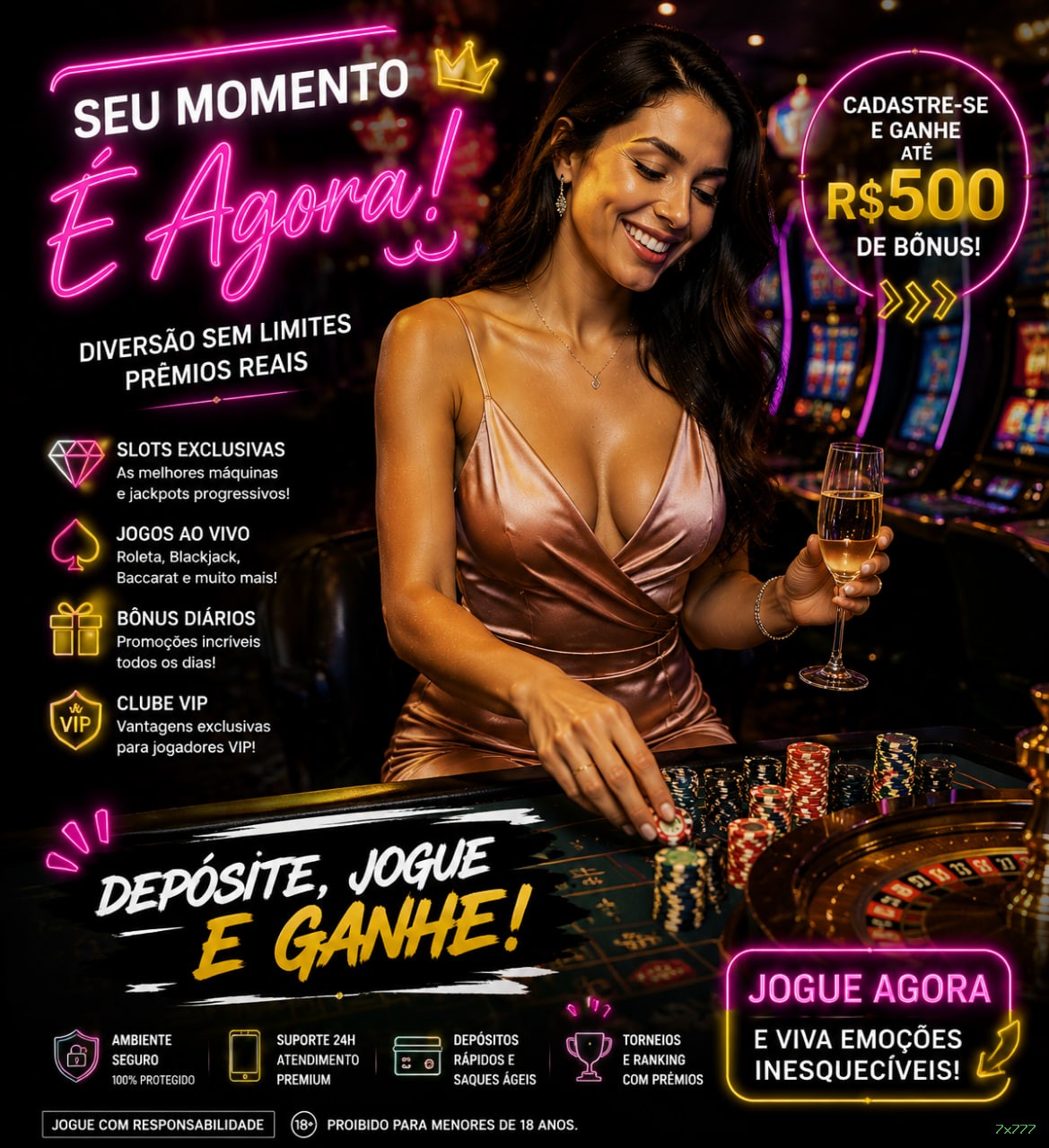 Pagamentos 7x777 PIX